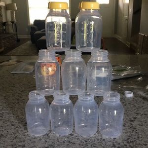 10 Medela 5oz storage cups